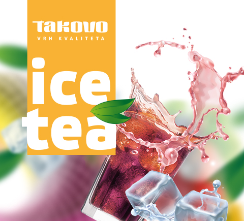 ice tea logo and package design