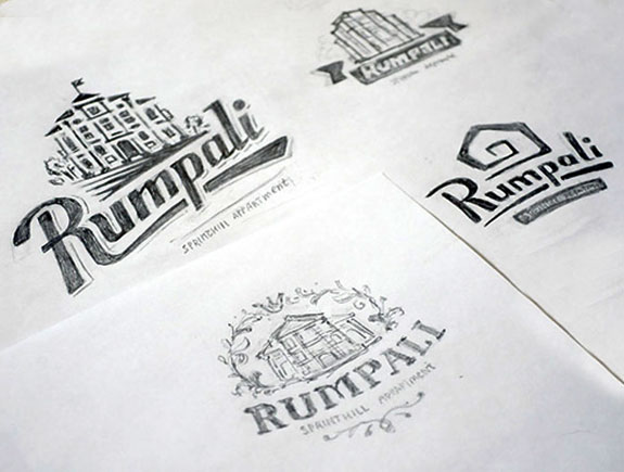 rumpali logo skica