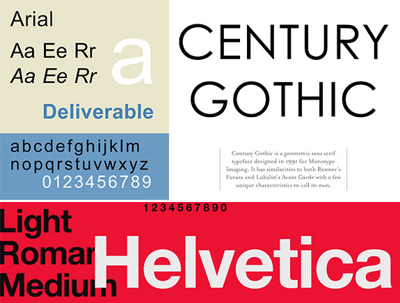 Sans serif fonts and their psychology