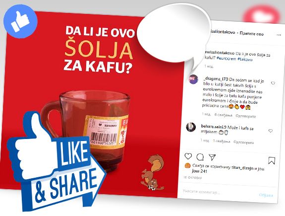Crvena šolja za kafu na crvenoj pozadini