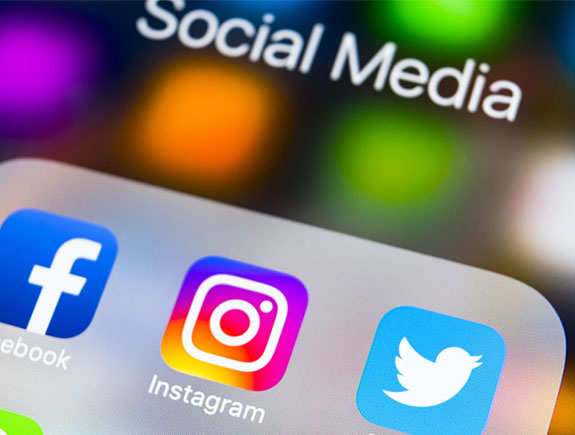 Ikonice facebook, Instagram, Twetter