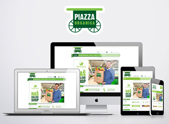Case study: organic food just a click away from you (webshop Piazza Organica)