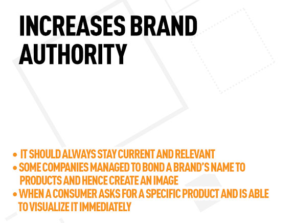 Increases brand authority