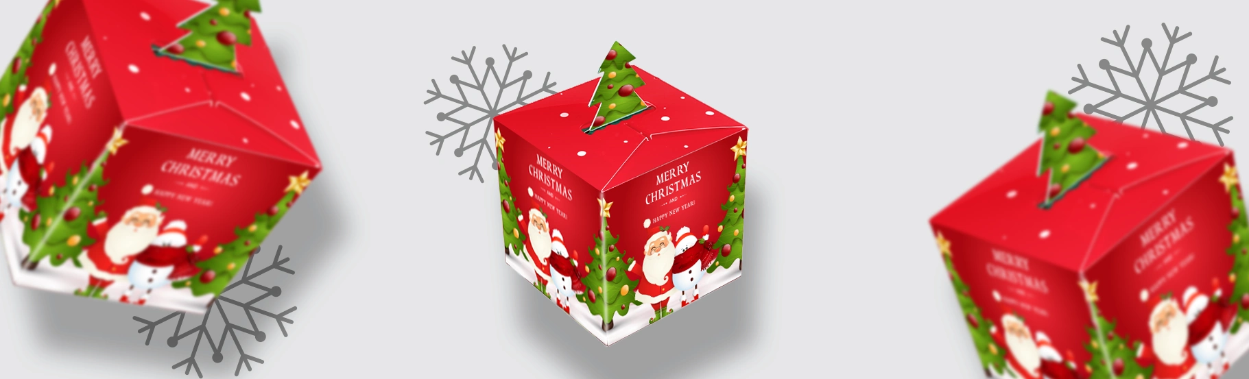 Christmas-Themed Rigid Boxes